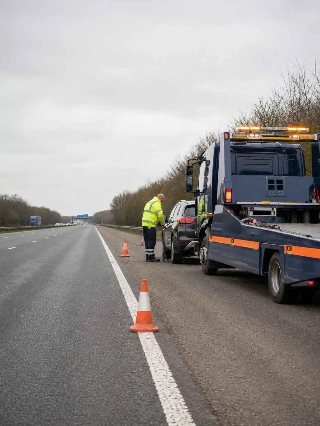 SureWay national recovery featured vehicle and long-distance transport